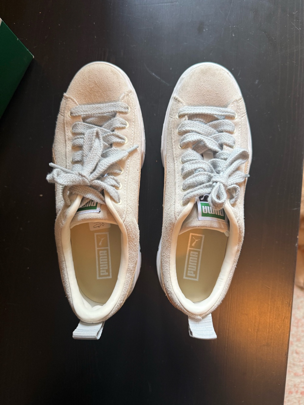 Puma Mayze Luke Women’s Beige and White Sneakers